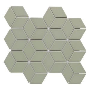 Mosaik Diamond Grön Matt