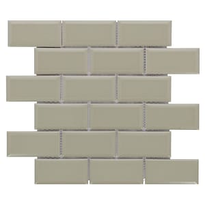 Mosaik Brick Grön Matt