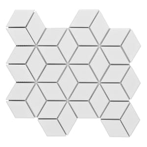 Mosaik Diamond Vit Matt