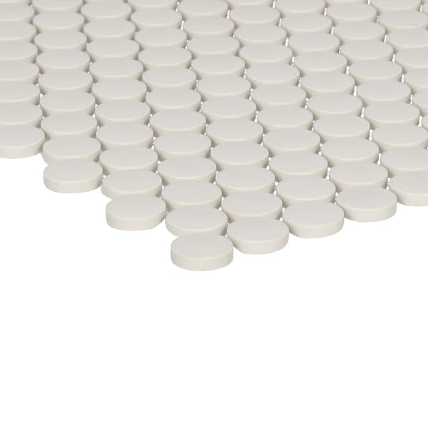 Mosaik Penny Vit Oglaserad - Bild 3