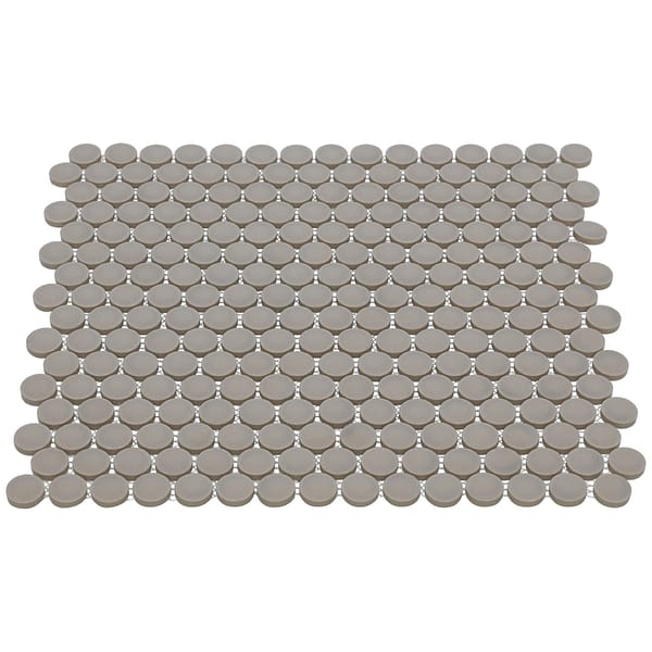 Mosaik Penny Grå Oglaserad - Bild 2