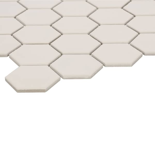 Mosaik Hexagon Beige Matt - Bild 3