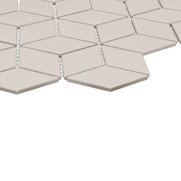 Mosaik Diamond Beige Matt - Bild 3